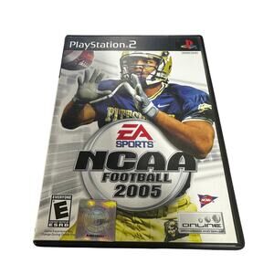 NCAA Football 2005 EA Sports Playstation 2 Tested and Working Complete